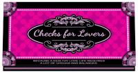 Checks For Lovers Coupon Booklet Bachelorette Party Gifts